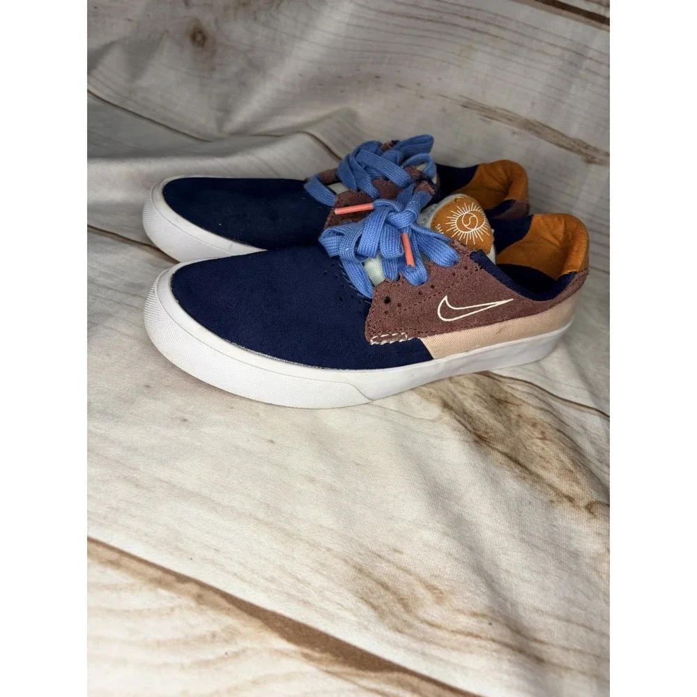 Nike SB Shane O'Neill BV0657-404 Navy Suede Skate‎ Shoes Mens 4 Womens 5.5